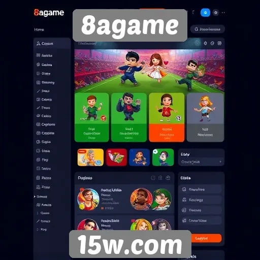 Navegação intuitiva no site 8agame melhora a experiência do usuário